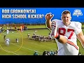 Rob Gronkowski Kicks Field Goal in High School