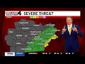 Storms could mean relief from heat in Middle Tennessee