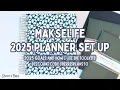 MakseLife Planner Set up Discount code SHERRISPLANS10 2025 goals and MakseLife toolkits