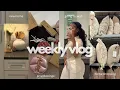 weekly vlog new apartment pr unboxings double date home decor shopping more