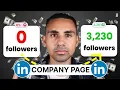 How to ACTUALLY Grow your LinkedIn Company Page 2026 Tutorial