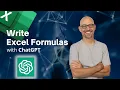 How to Write Excel Formulas with ChatGPT