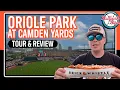 BALTIMORE ORIOLES at Oriole Park at Camden Yards Stadium Tour Review