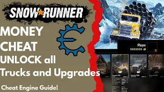 snowrunner all trucks u0026 upgrades unlock money cheat step by step 