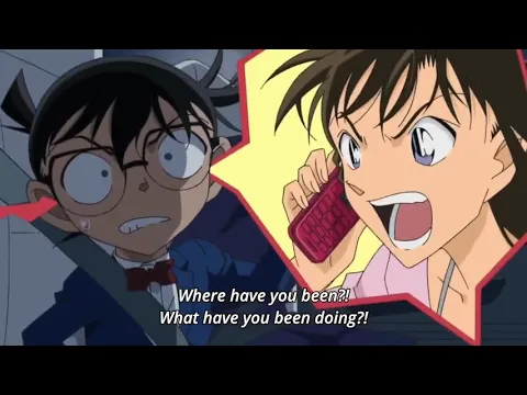 Download MP3 Detective Conan - Ran getting angry at Conan