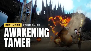 Awakening Tamer at Zephyros Grind Guide Black Desert Online