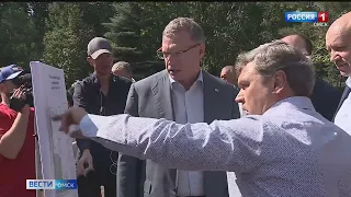 Александр Бурков принял ряд важных решений во время инспектирования Октябрьского округа Омска