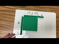 Math tip Use base ten blocks to multiply 2 digit by 2 digit numbers
