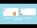 Update Data In React JS Node JS AND MySQL