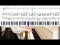 藤井風-花 Vocal&Piano楽譜（原曲キー）弾き語り用に/ピアノ伴奏楽譜