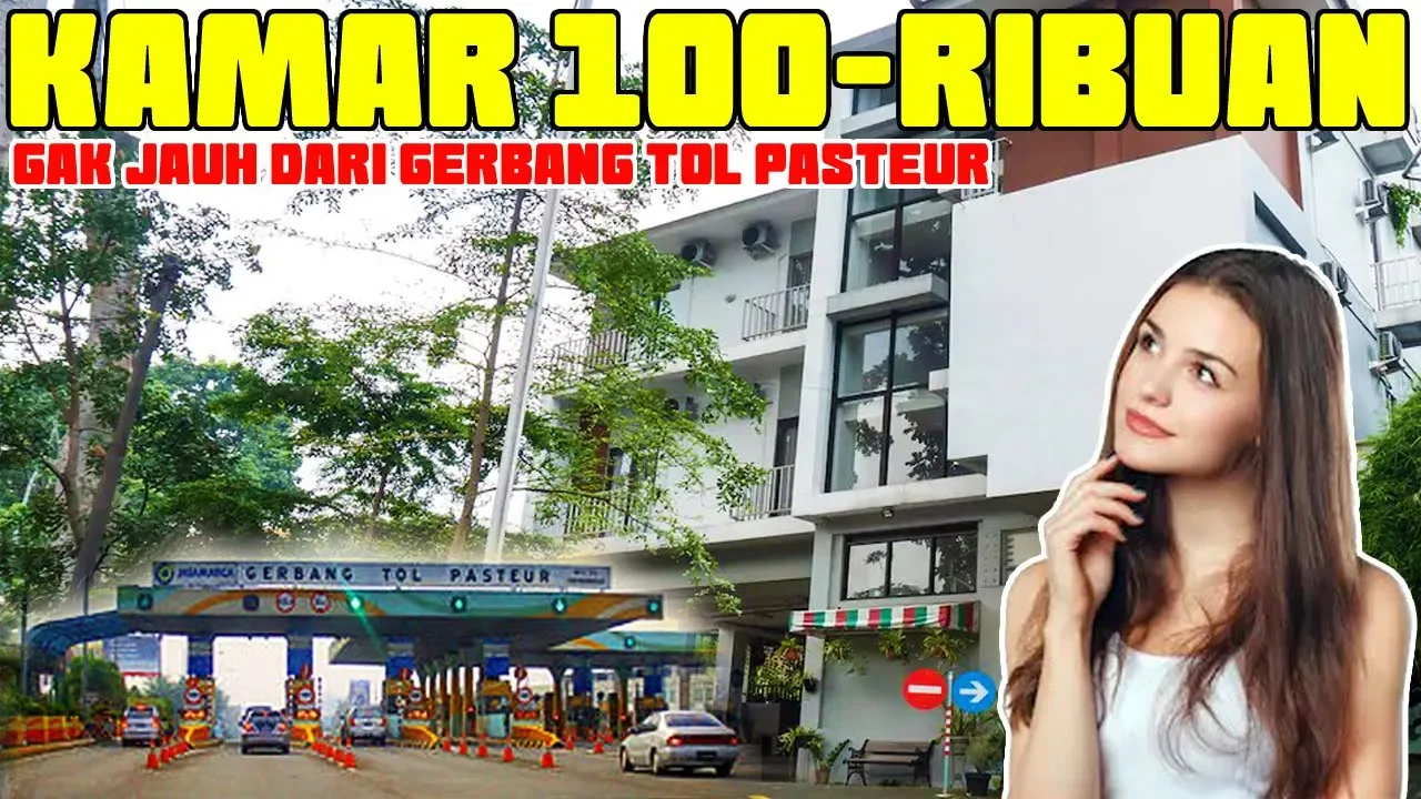 Pergi Ke Hotel Termurah Di Kota Bandung ! Dalamnya Ternyata...