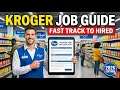 Kroger Job Application Guide New 2026 UPDATE