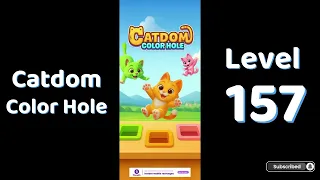 Catdom Color Hole Level 157 Screenshot