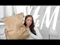 H M TRY ON HAUL JANUARY 2026 new in sale knitwear accessories basics dresses