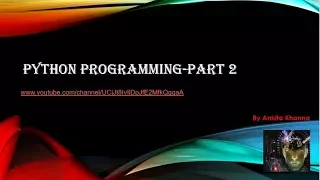 Python programming-Part 2 List Tuple Dictionaries set In replication define a function sorting