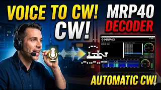 MRP40 Morse Decoder Sender Voice To CW