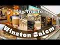 Day Trip to Winston Salem North Carolina Coffee Shop Brewery Visiting Winston Salem NC