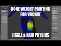 How to add Jiggle Hair Physics to Your Model in Blender for VRChat