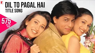 Dil To Pagal Hai Song | Shah Rukh Khan, Madhuri, Karisma, Akshay | Lata Mangeshkar, Udit Narayan