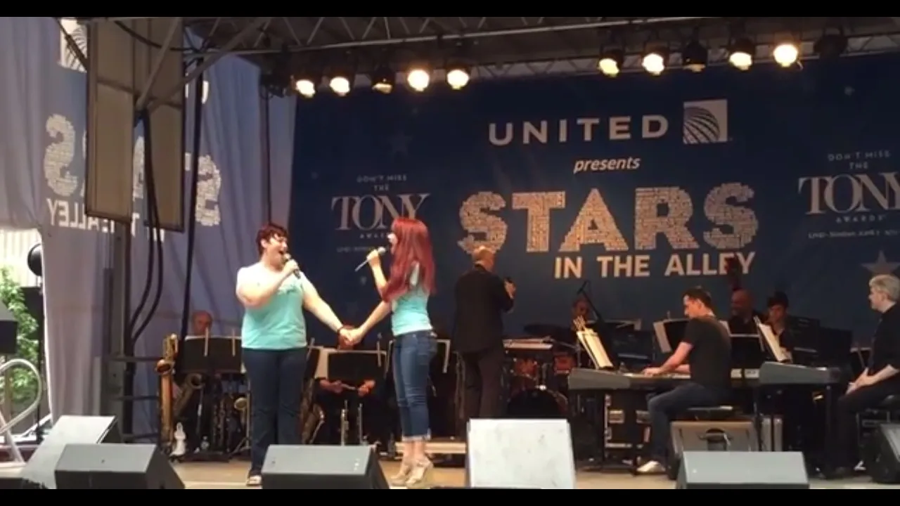 Lisa Howard & Sierra Boggess sing "Perfect" at Stars in the Alley