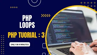 PHP Full Loop Tutorial in Hindi Urdu English subtitle Cod Prog1