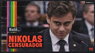 NIKOLAS CENSURA ICL, HOMOFOBIA RECREATIVA E LOUCURAS ELEITORAIS - ROLÊ-07/09/26