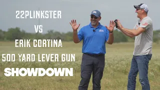 500 YARD CHALLENGE WITH A HENRY LEVER GUN? 22PLINKSTER VS ERIK CORTINA