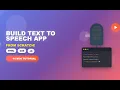 Build a Professional Text-to-Speech Web App in 14 Minutes HTML CSS JavaScript Tutorial 2025