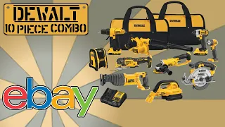 How to Make Money on EBAY by Flipping the DeWalt 20v 10 Piece Combo Kit