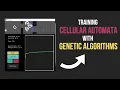 Training Cellular Automata with Genetic Algorithms