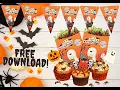 Halloween DIY Crafts Free Printable