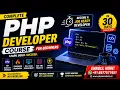 Become a PHP Developer in 30 Days Complete Course