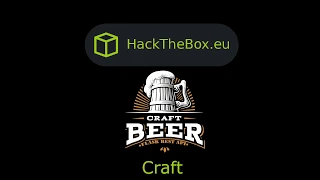 HackTheBox - Craft