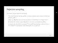 Rejection sampling