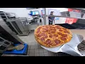 POV Satisfying Domino s Pizza Slicing