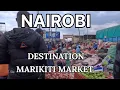 NAIROBI KENYA 🇰🇪.  Walking Nairobi: From City Center to Marikiti Market.
