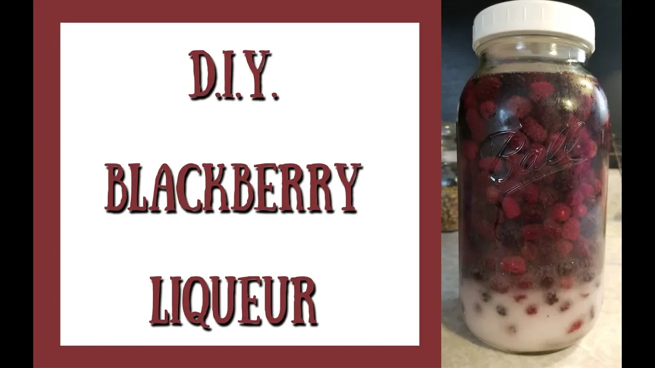 How We Make Blackberry Liqueur