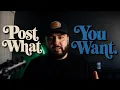 Stop Chasing the Algorithm Post What You Want