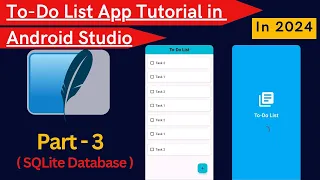 To-Do List App Tutorial Android Studio Part 3 Android Studio Project To-Do List