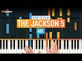 How to Play ABC by The Jackson 5 piano Part 1 Piano Tutorial