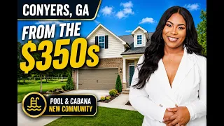 New Construction Homes in Conyers GA Starting in the 350s Pool Community Tour