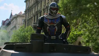 taskmaster chases natasha and yelena scene 4k black widow 2021 