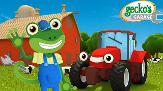 Tractor's Busy Year on the Farm! 🚜| Gecko's Garage 🚚 | Cartoons For Kids | Toddler Fun Learning