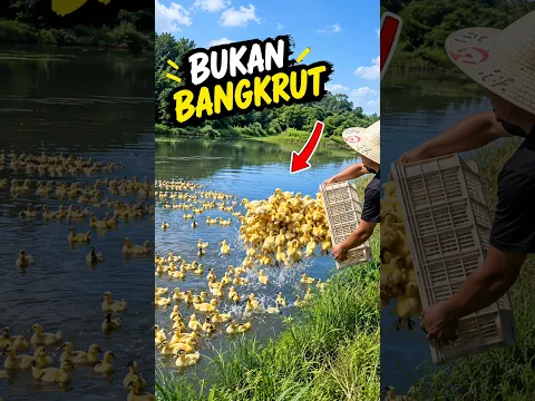 Dikira Bangkrut, Ternyata Trik Jenius Peternak China 😱