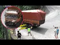 Download Lagu SITINJAU LAUIK BERGUNCANG HEBAT‼️Truck Hancur, Detik Detik Mengerikan Terjadi, Sopir Minta Tolong