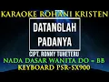 Download Lagu DATANGLAH PADANYA NADA WANITA | KARAOKE ROHANI KRISTEN,LIRIK| PSR-SX900