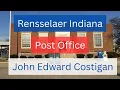 Rensselaer Indiana Post Office Building and Mural
