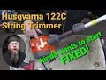 Husqvarna 122C String Trimmer-Won t Start-Fixed