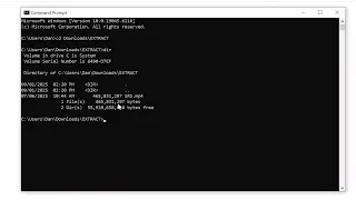 How to extract from with ffmpeg