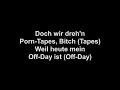 JAMULE x FOURTY - KISSENSCHLACHT (lyrics)